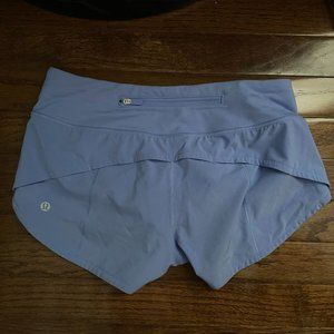 Purple Lululemon shorts